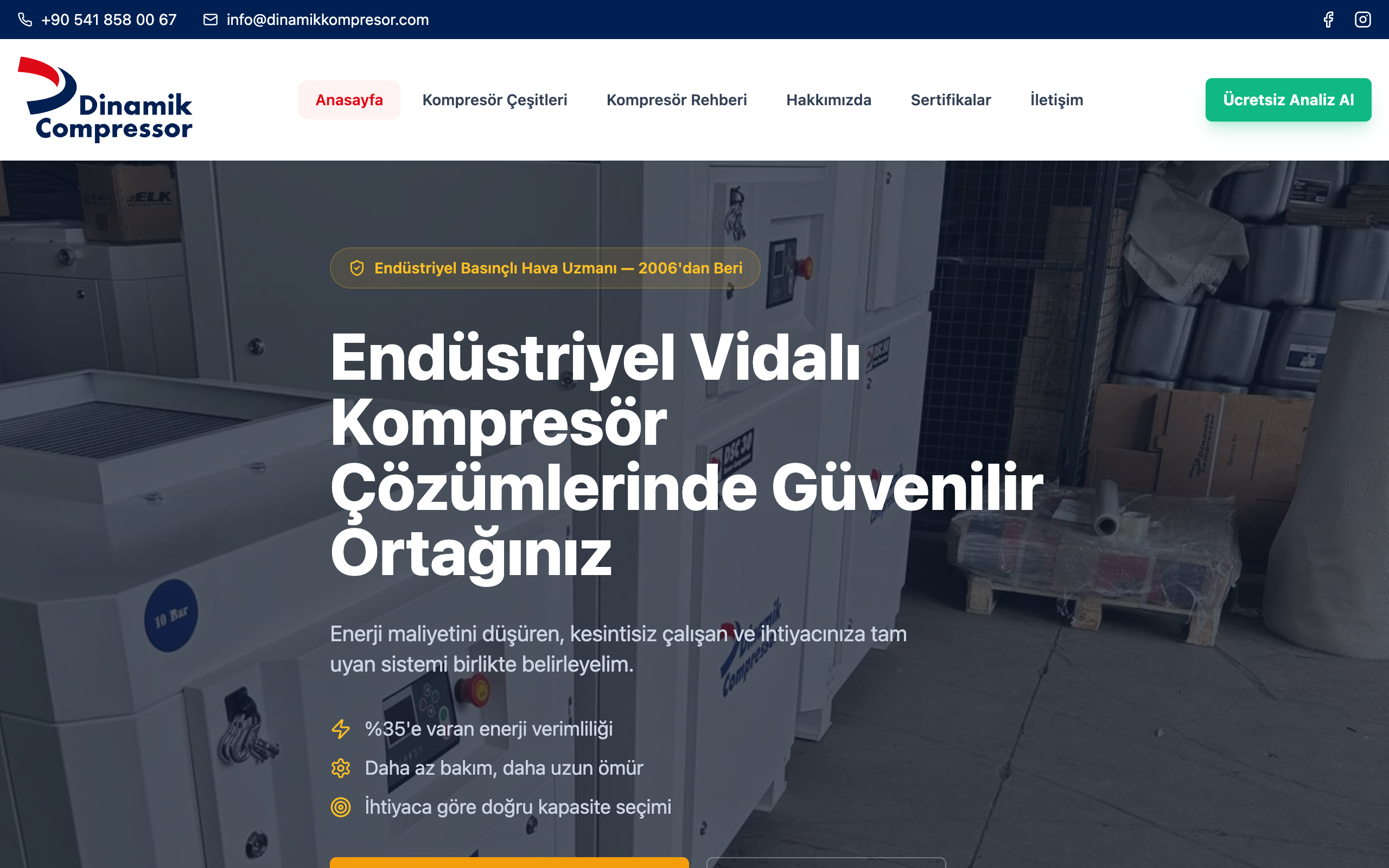 Kurumsal Web Platformu — ekran 1