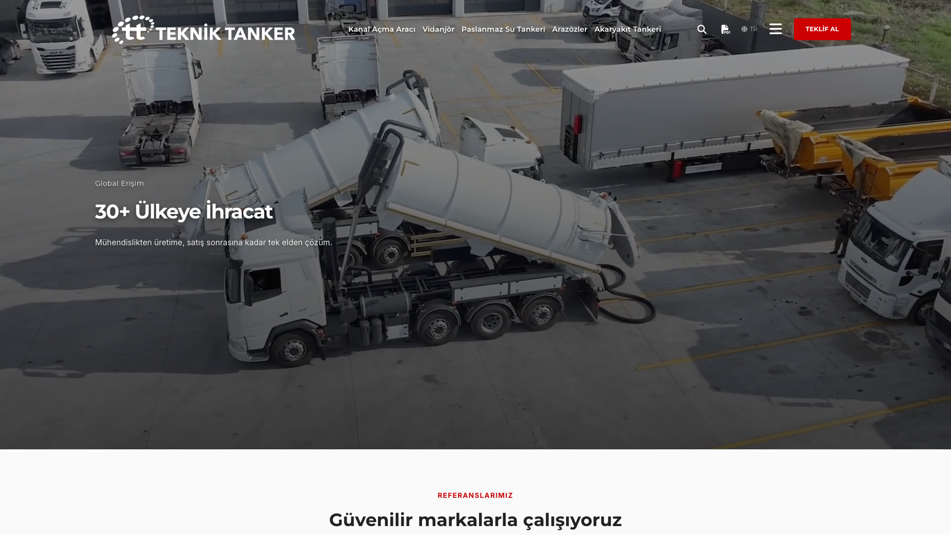 Kurumsal Web Platformu ve Teklif, Talep Yönetim Sistemi