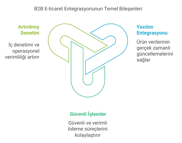 B2B E-ticaret Entegrasyonunun Temel Bileşenleri